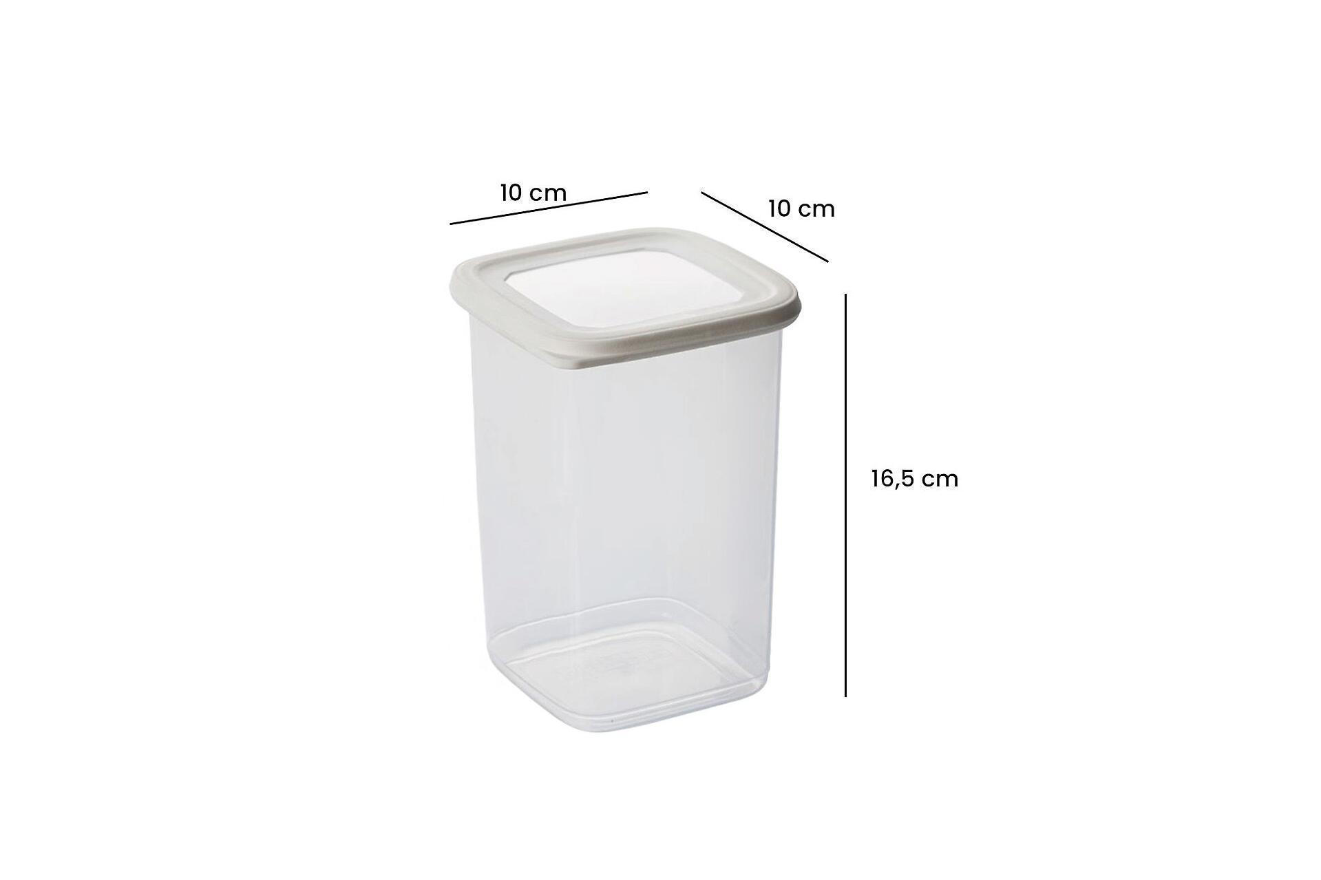 HermiaConcept Vorratsdosenset 15tlg. weiß