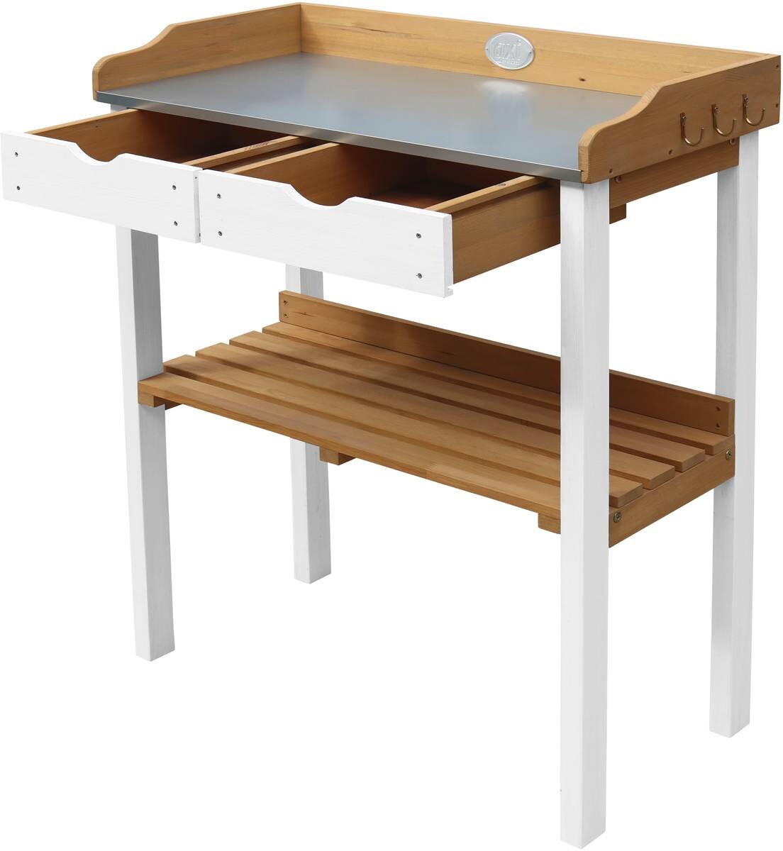 AXI Pflanztisch braun B/H/L: ca. 37x92x76 cm