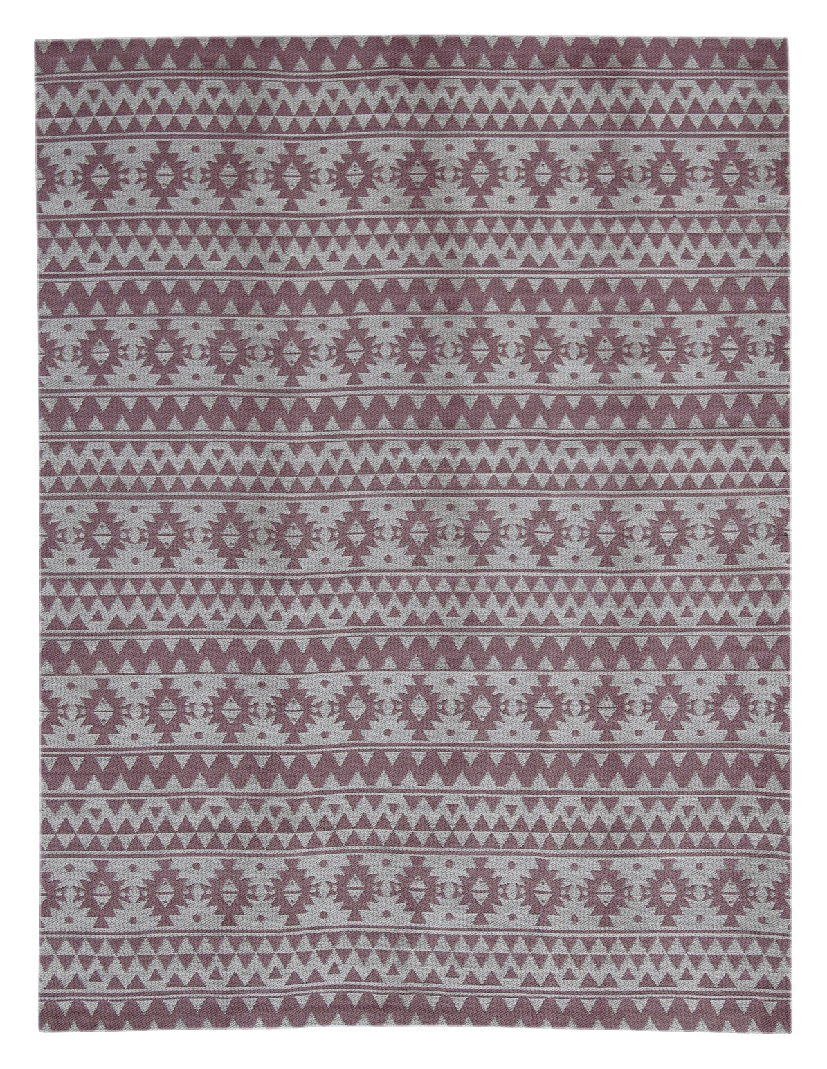 Kayoom Flachgewebeteppich Sunny 210 pink B/L: ca. 80x150 cm