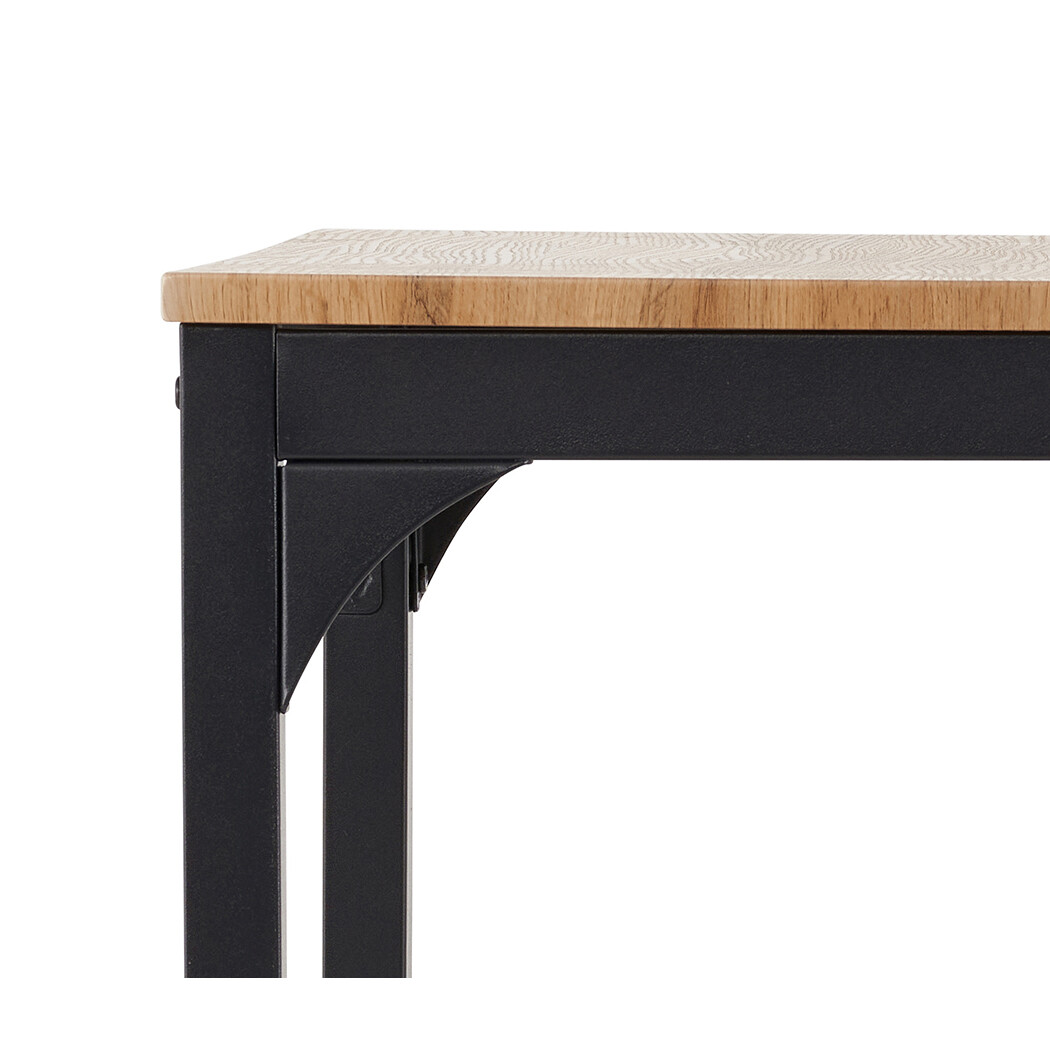 Küchentisch Emilie Eiche Wild Nachbildung Holzwerkstoff B/H/T: ca. 70x74x70 cm Küchentisch Emilie Eiche Wild Nachbildung Holzwerkstoff B/H/T: ca. 70x74x70 cm