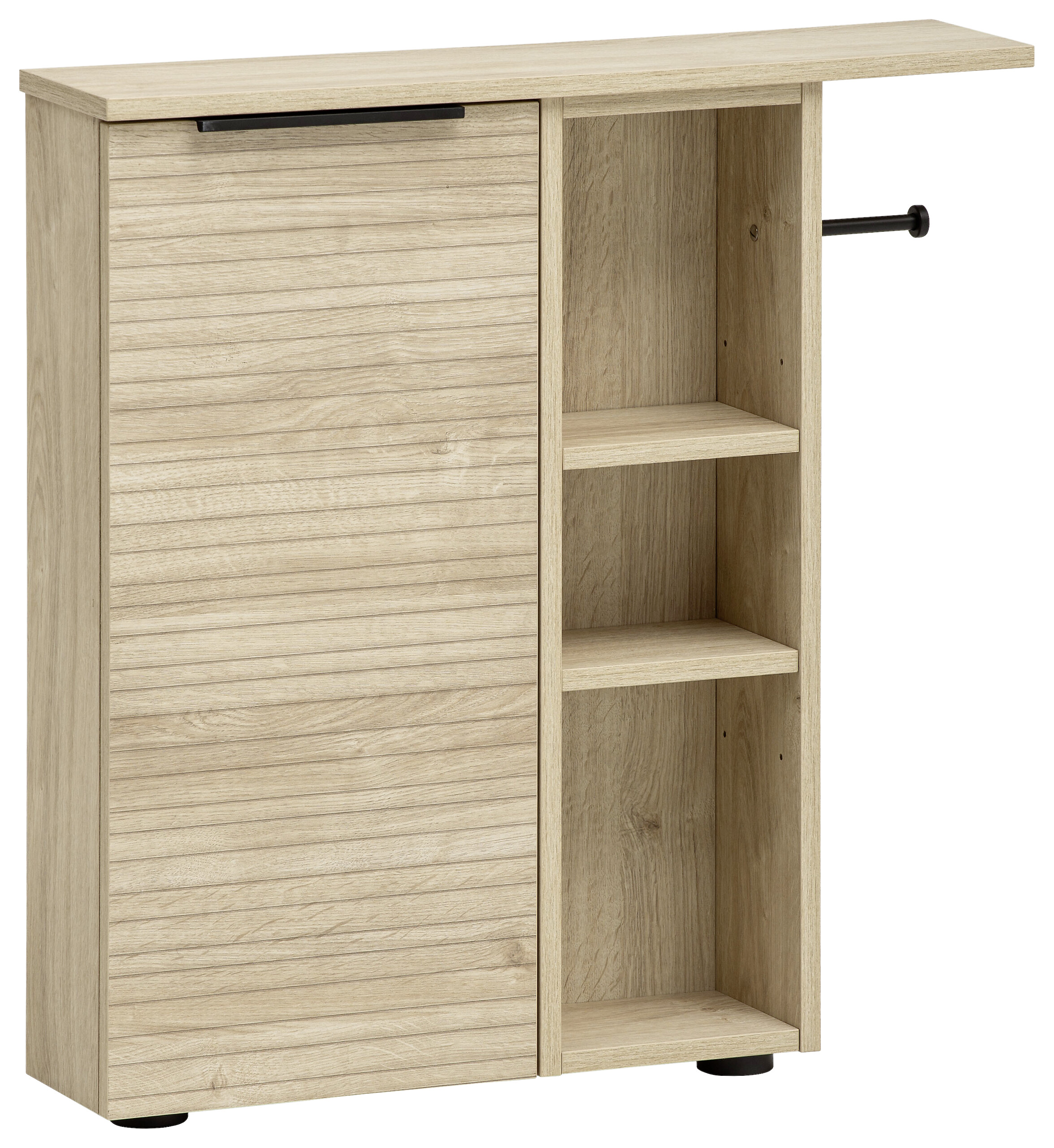 Unterschrank Mads Eiche Nachbildung B/H/T: ca. 70,7x74,3x17 cm