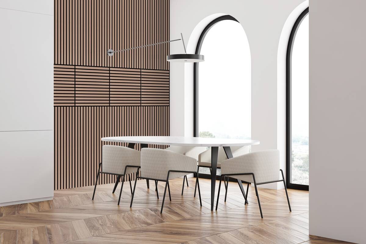 Wand- und Akustikpaneel braun L/B/H: ca. 52x52x1 cm pro Stück