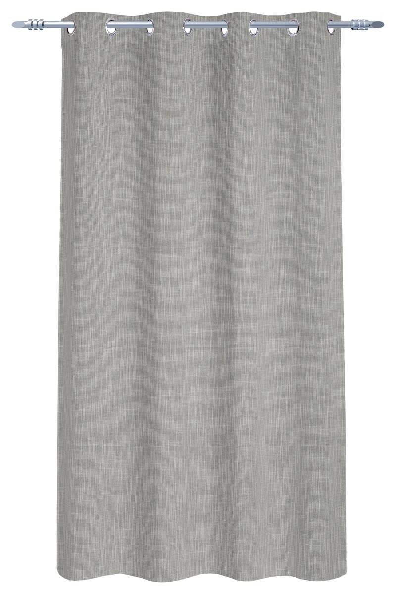 Ösenvorhang Savina stein B/L: ca. 140x175 cm