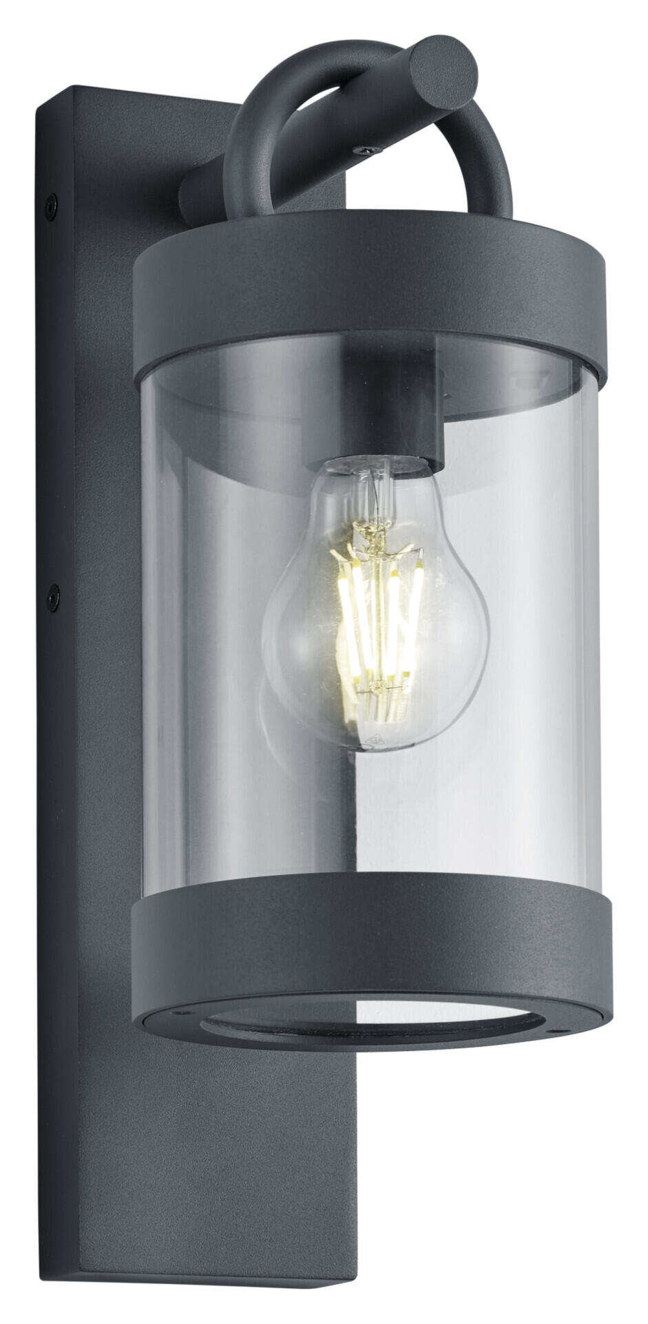 Außenleuchte 204160142 anthrazit klar B/H: ca. 12x33 cm