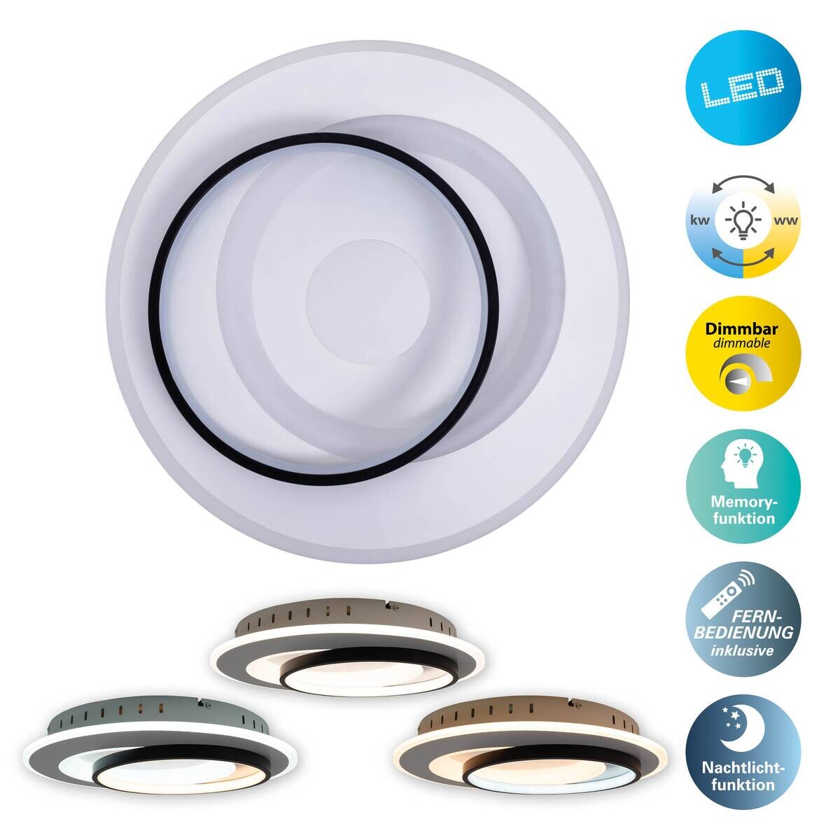 Näve Leuchten Deckenleuchte