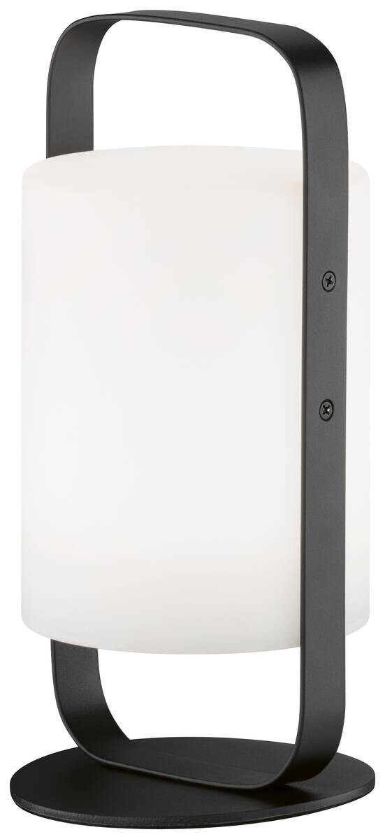 LED-Außenleuchte 850184 Casoli schwarz weiß H/D: ca. 25x12 cm