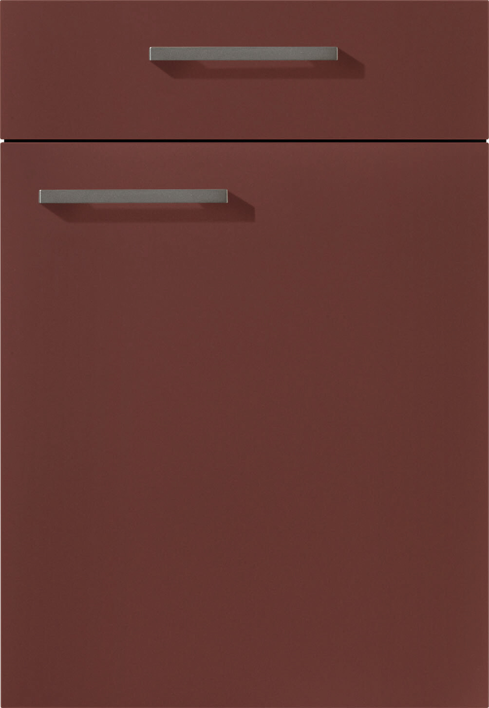 nobilia Inselküche Easytouch Mineralgrün Lacklaminat