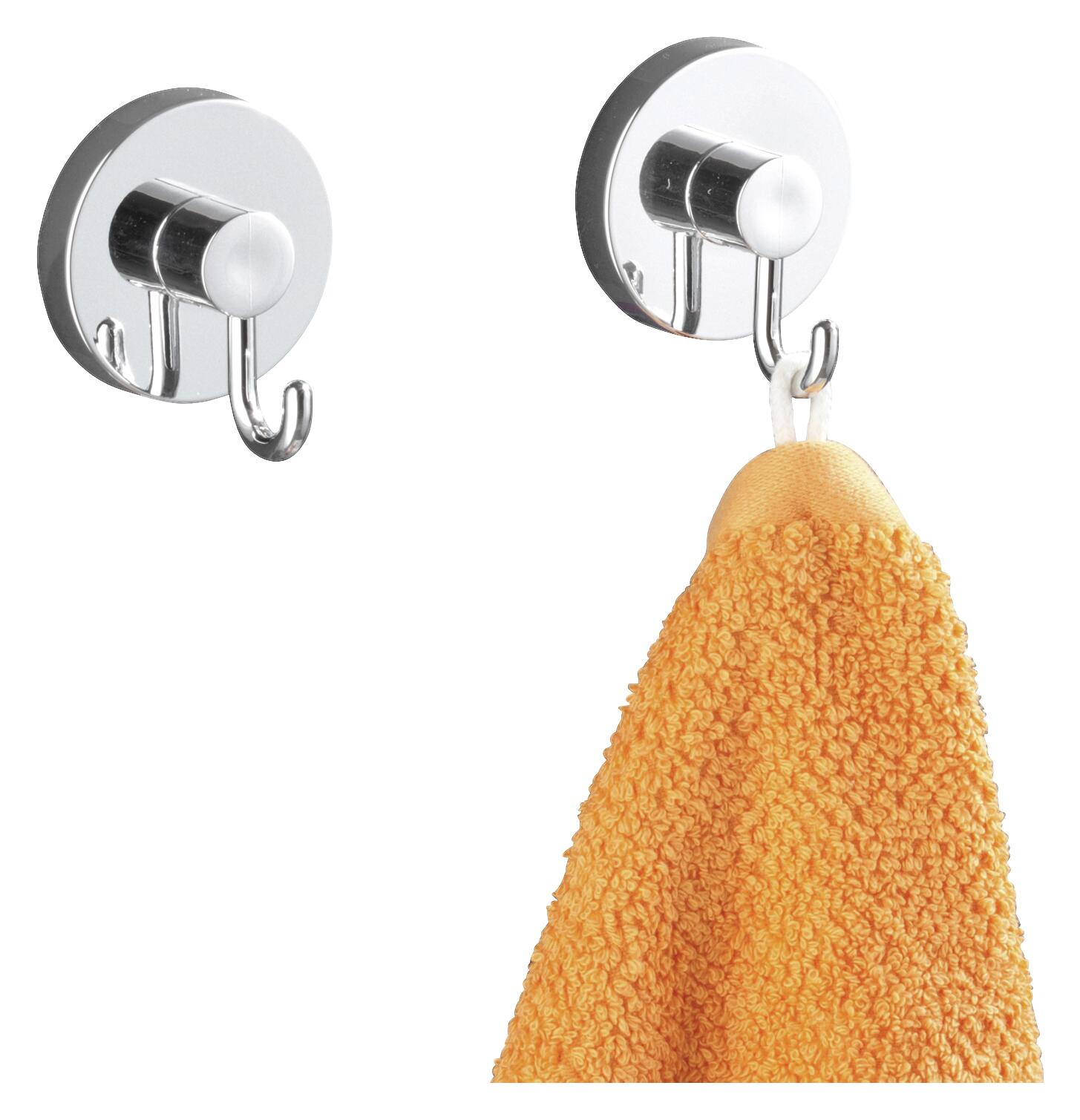 Haken Chrom Kunststoff B/H/L: ca. 6x7x5 cm