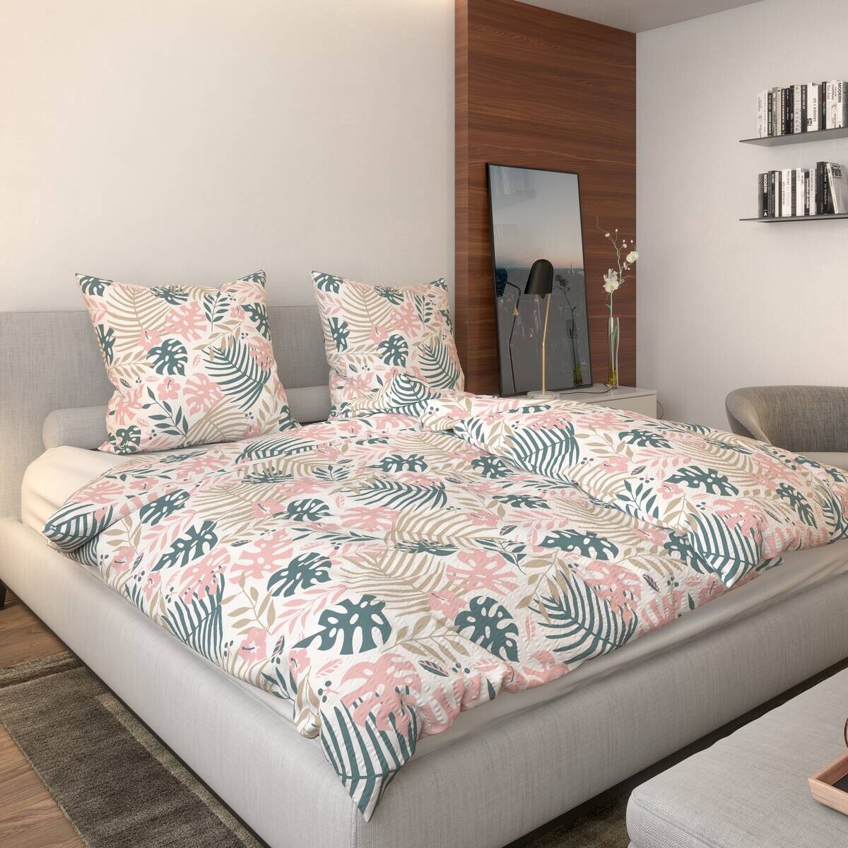 Microfaser Bettwäsche Seersucker