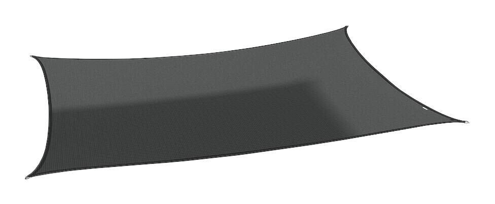 PLATINUM Sonnensegel Coolfit schwarz Polyethylen B/H/L: ca. 400x1x300 cm