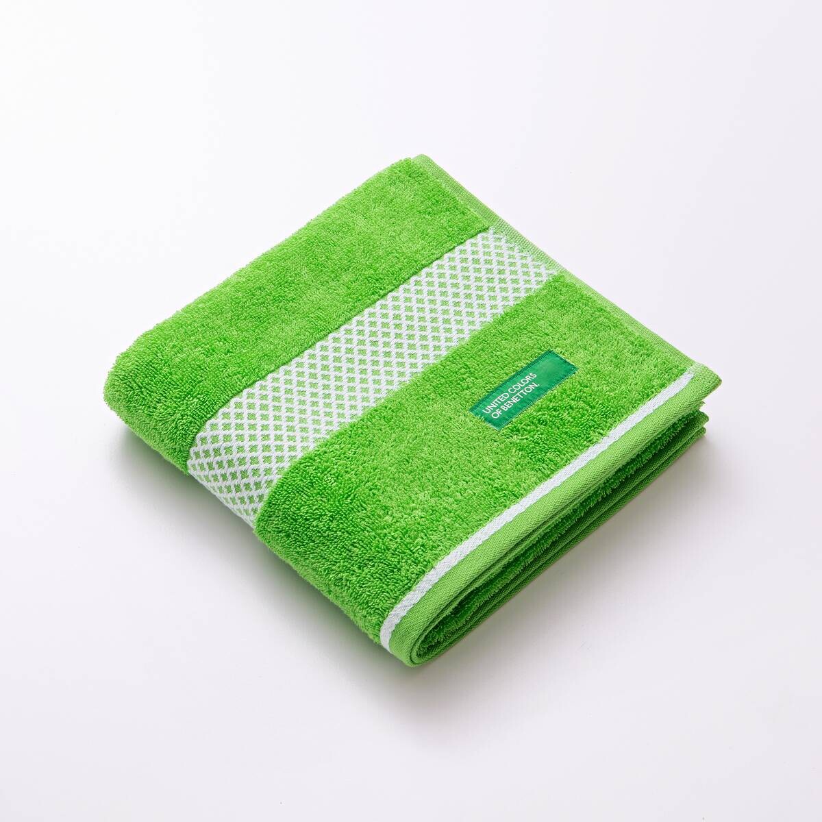 BENETTON Handtuch SUMMER grün Baumwolle B/L: ca. 50x90 cm