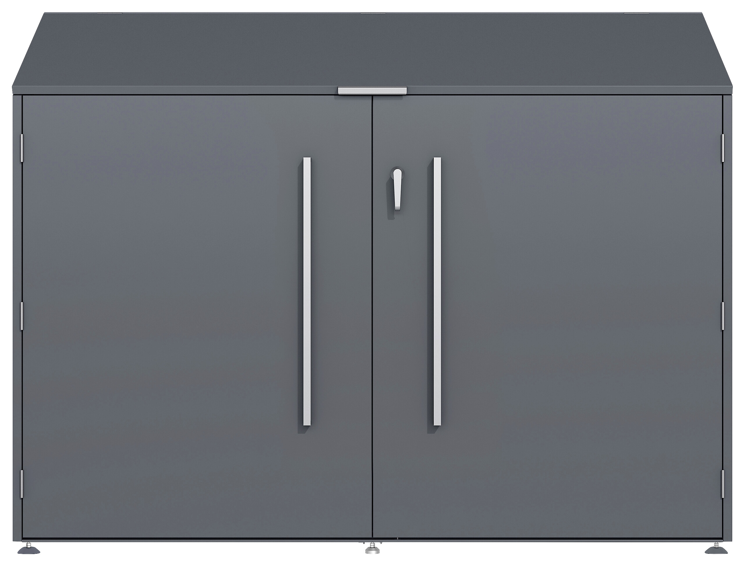 Westmann Fahrradgarage Linea anthrazit B/H/L: ca. 200x154x100 cm