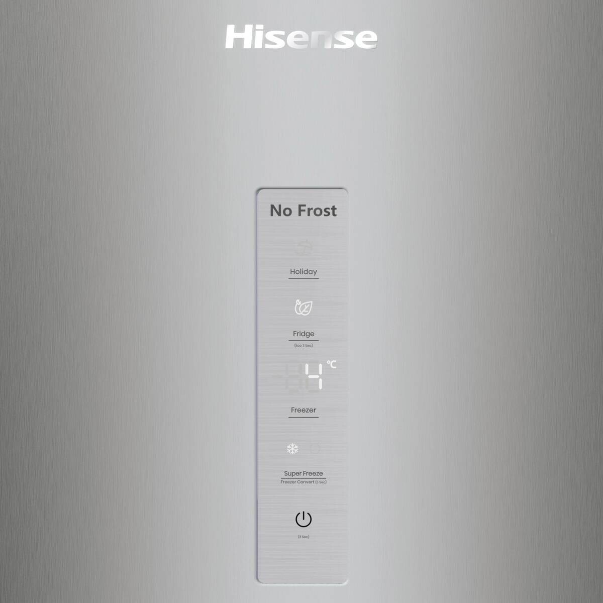 Hisense Kühl-/Gefrierkombination RM469N4ACD Silbergrau