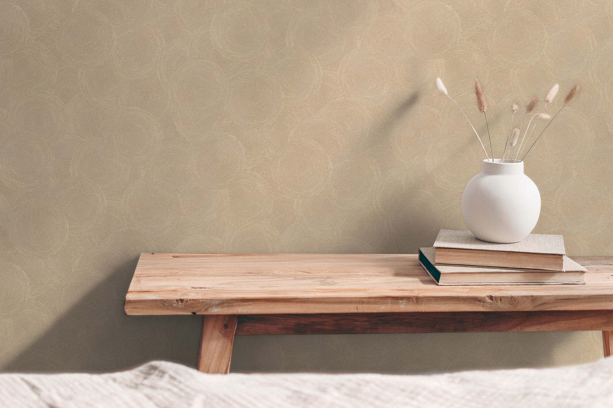 A.S.Creation Vliestapete beige orange B/H/D: ca. 53x1005x8,6 cm