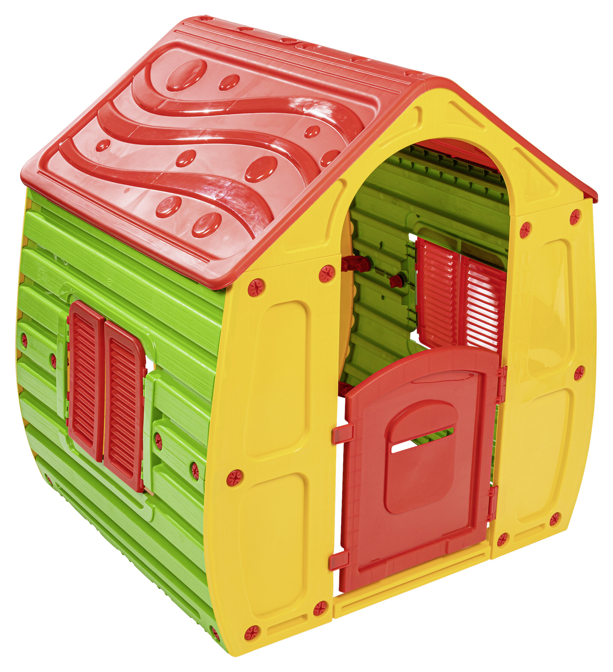 Kinderspielhaus bunt