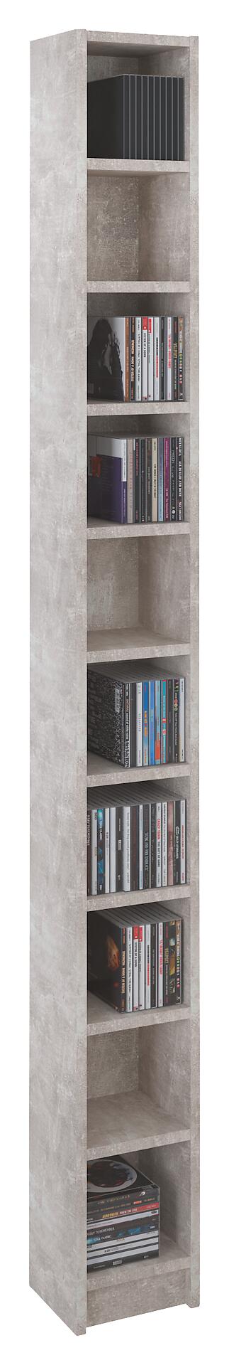 CD Regal Soul Beton Optik B/H/T: ca. 20x186x17 cm