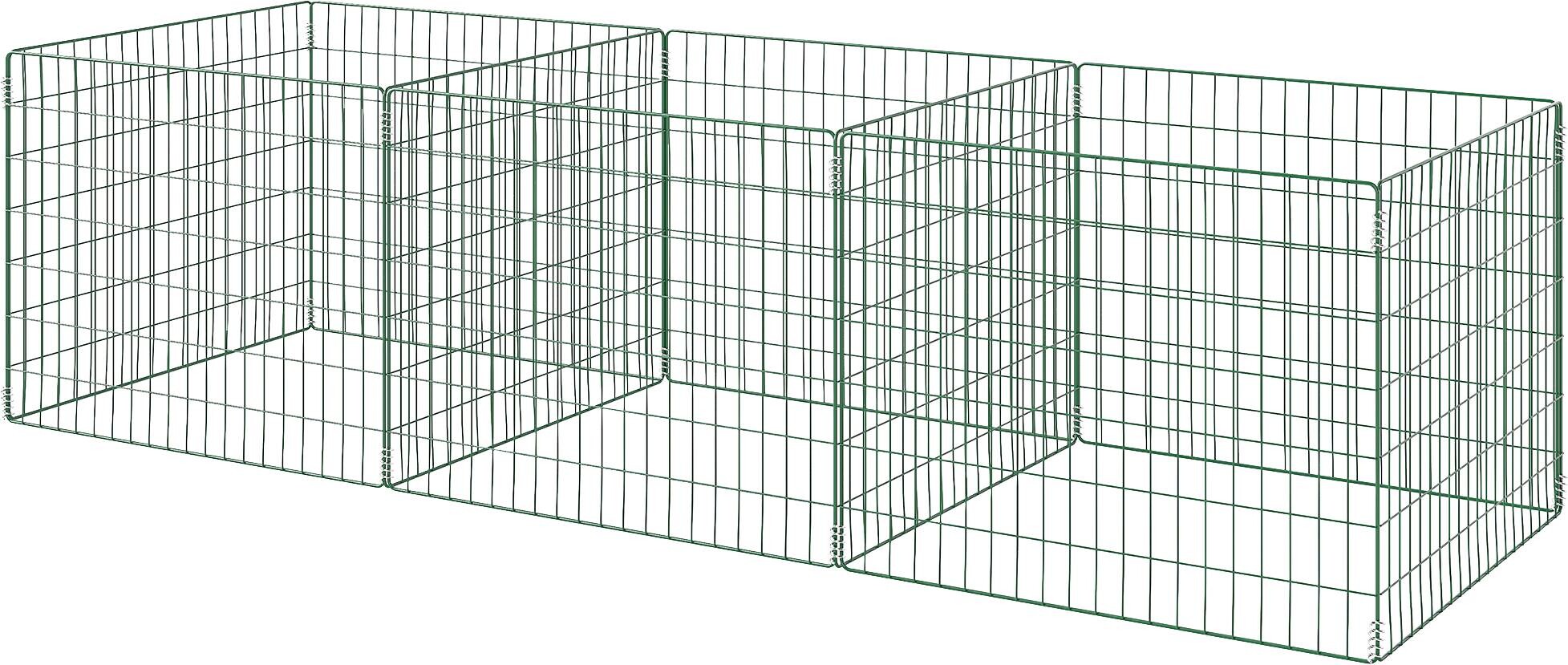 Outsunny Komposter grün B/H/L: ca. 90x70x270 cm