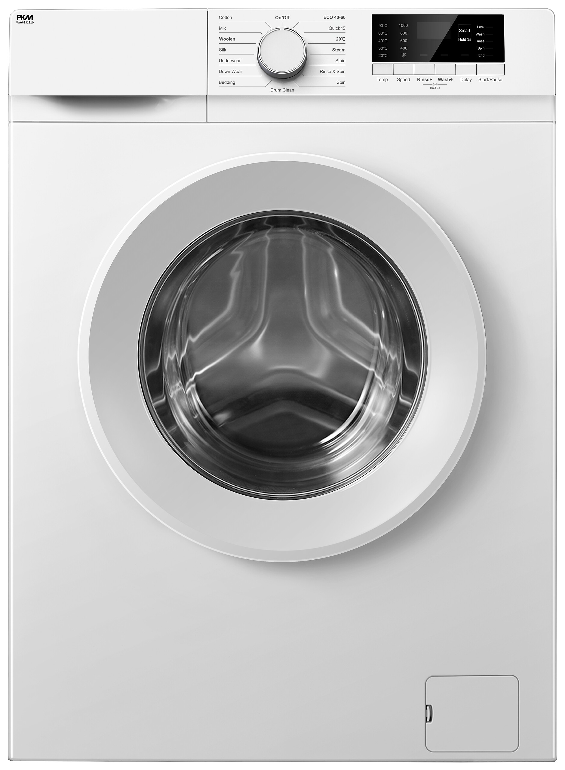 PKM Waschmaschine WA6-ES1510 weiß B/H/T: ca. 60x84x50 cm ca. 6 kg