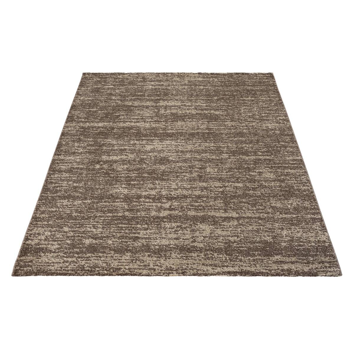 Sanat Kurzflorteppich OSLO braun B/L: ca. 140x200 cm