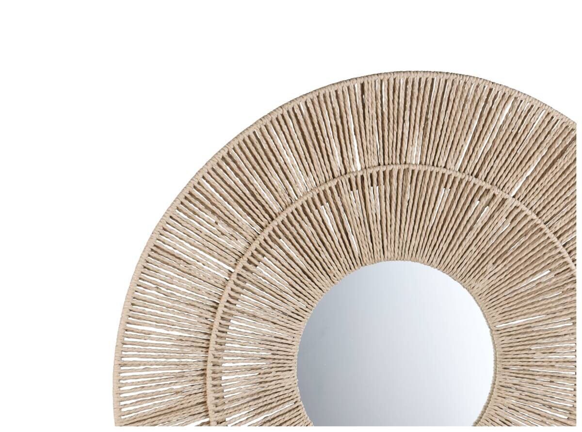 Dekospiegel Marlene natur B/H/T: ca. 80x80x9 cm