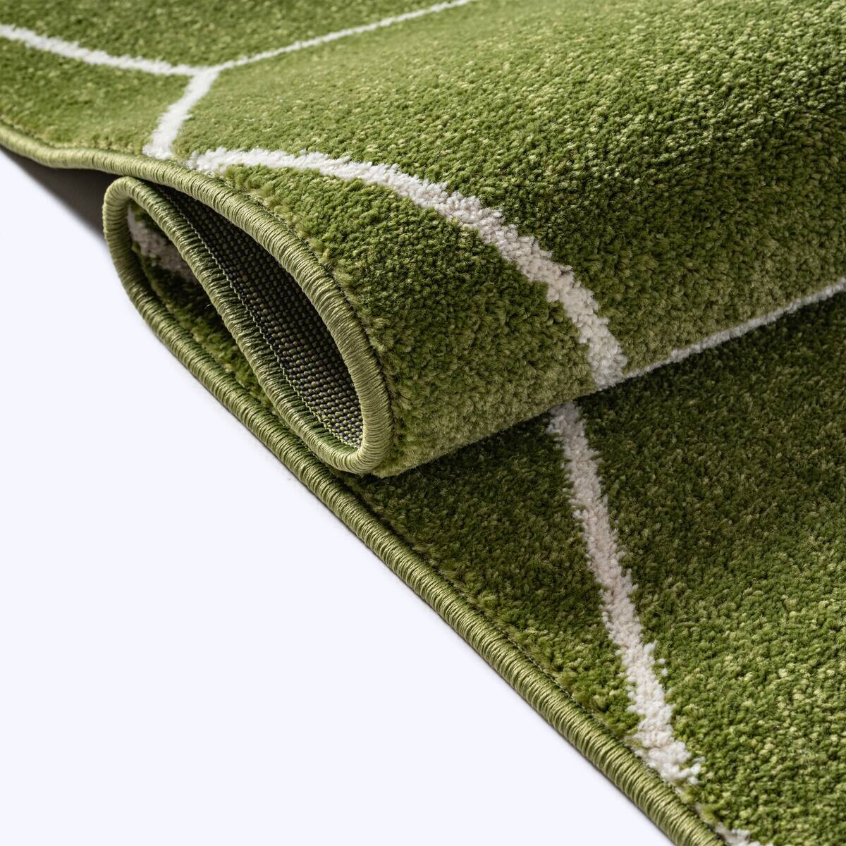 Sanat Teppich Trellis grün B/L: ca. 140x200 cm