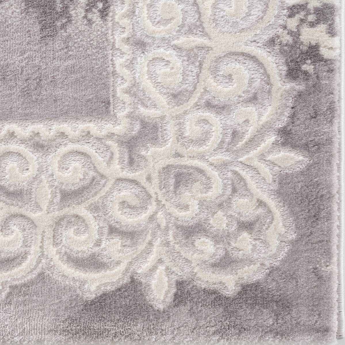 Sanat Teppich HARMONY hellgrau B/L: ca. 160x220 cm