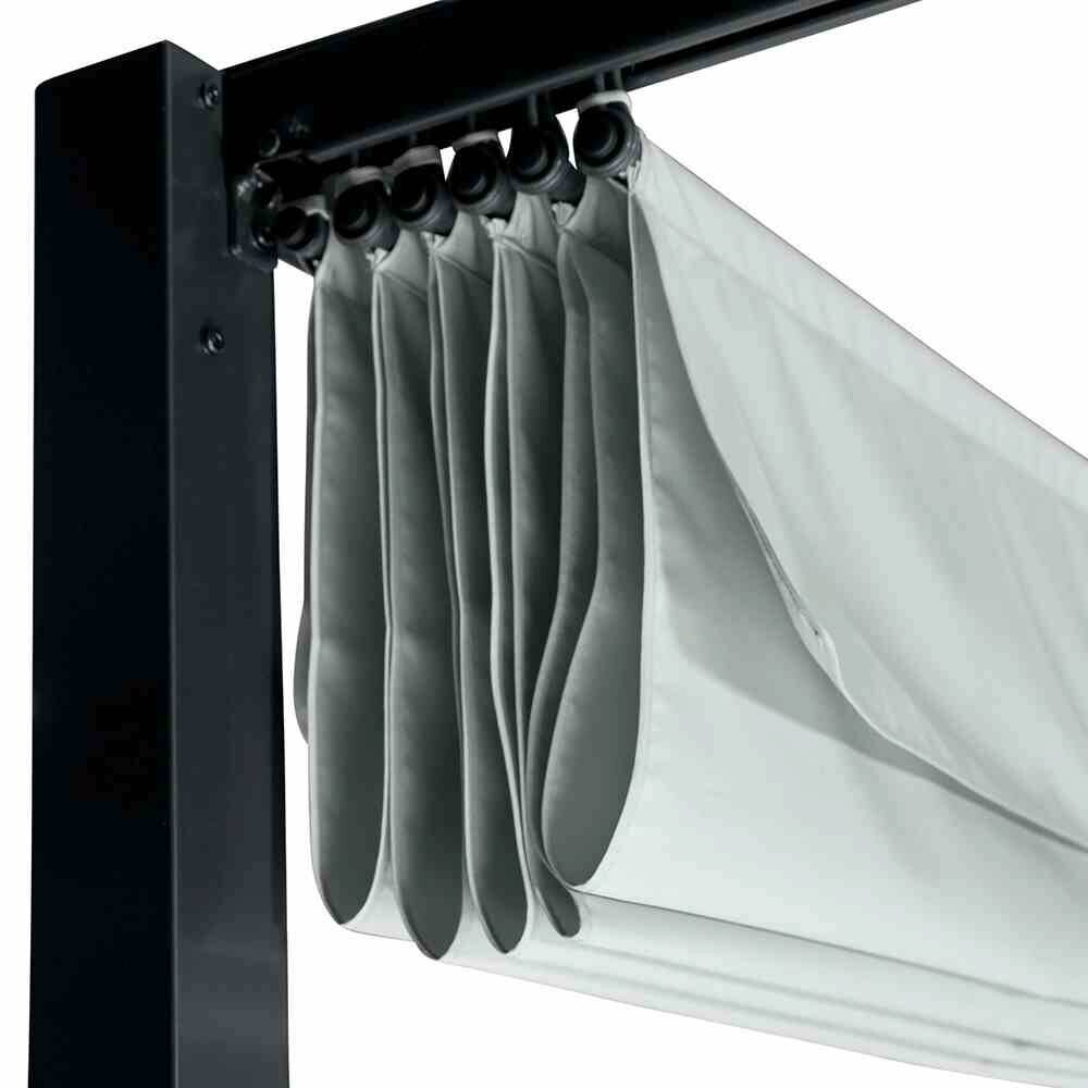 Gardamo Pavillon SKY grau Aluminium