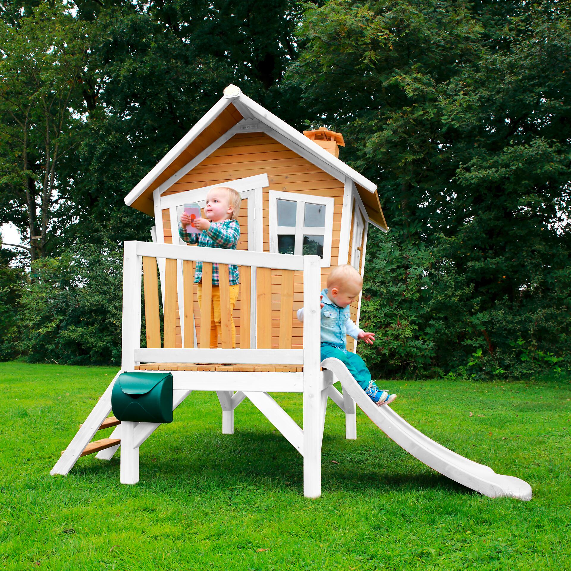 AXI Spielhaus Robin natur B/H/T: ca. 264x203x177 cm
