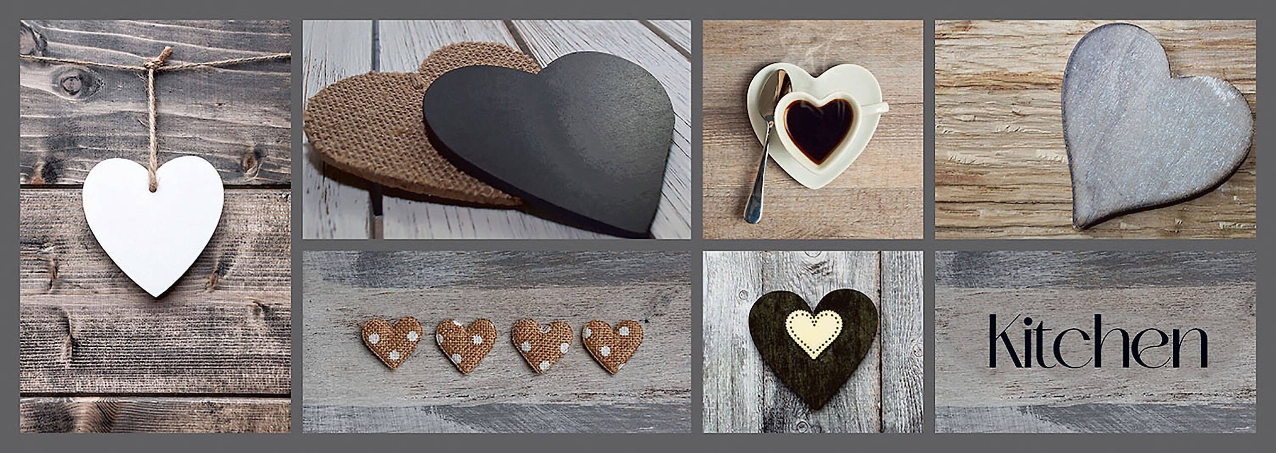 Küchenläufer Cook&Wash grau B/L: ca. 50x150 cm Küchenläufer Cook&Wash grau B/L: ca. 50x150 cm