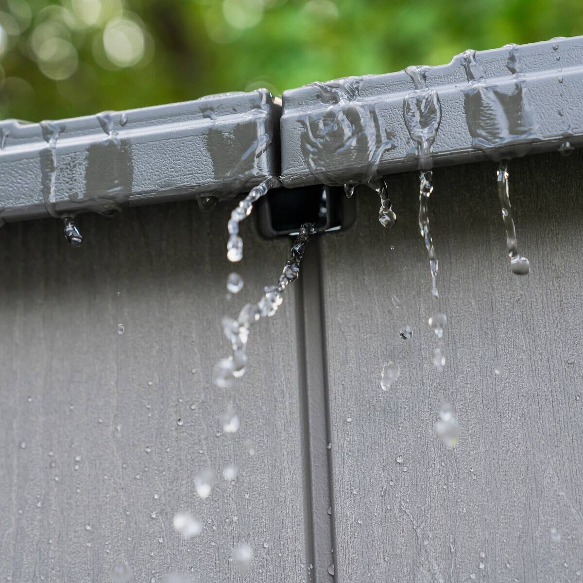 Lifetime Gerätehaus Idaho grau B/H/T: ca. 498x264,5x214 cm