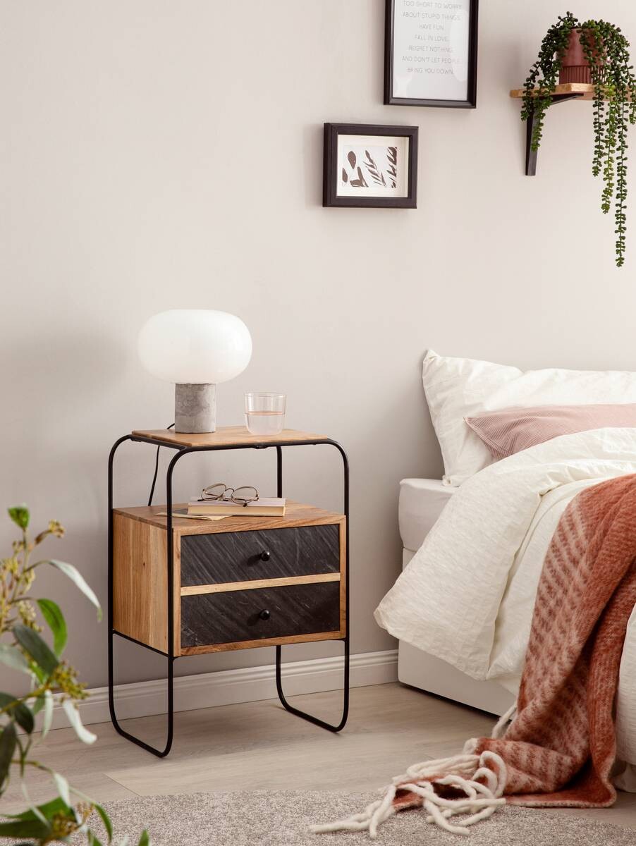 Nachtkonsole B/H/T: ca. 40x60x30 cm