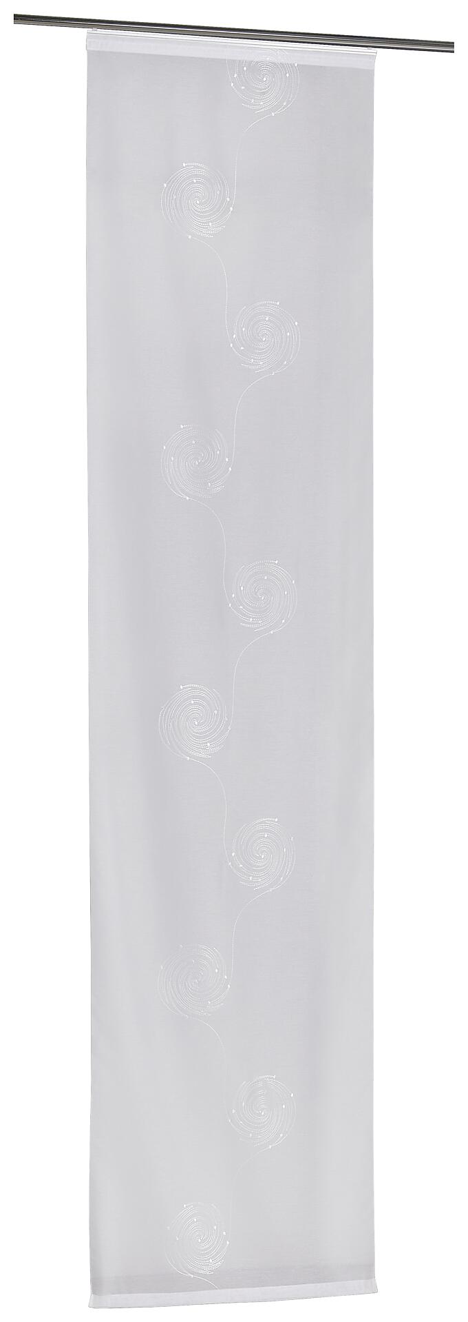 POCOline Schiebevorhang Sofia weiß B/L: ca. 60x245 cm