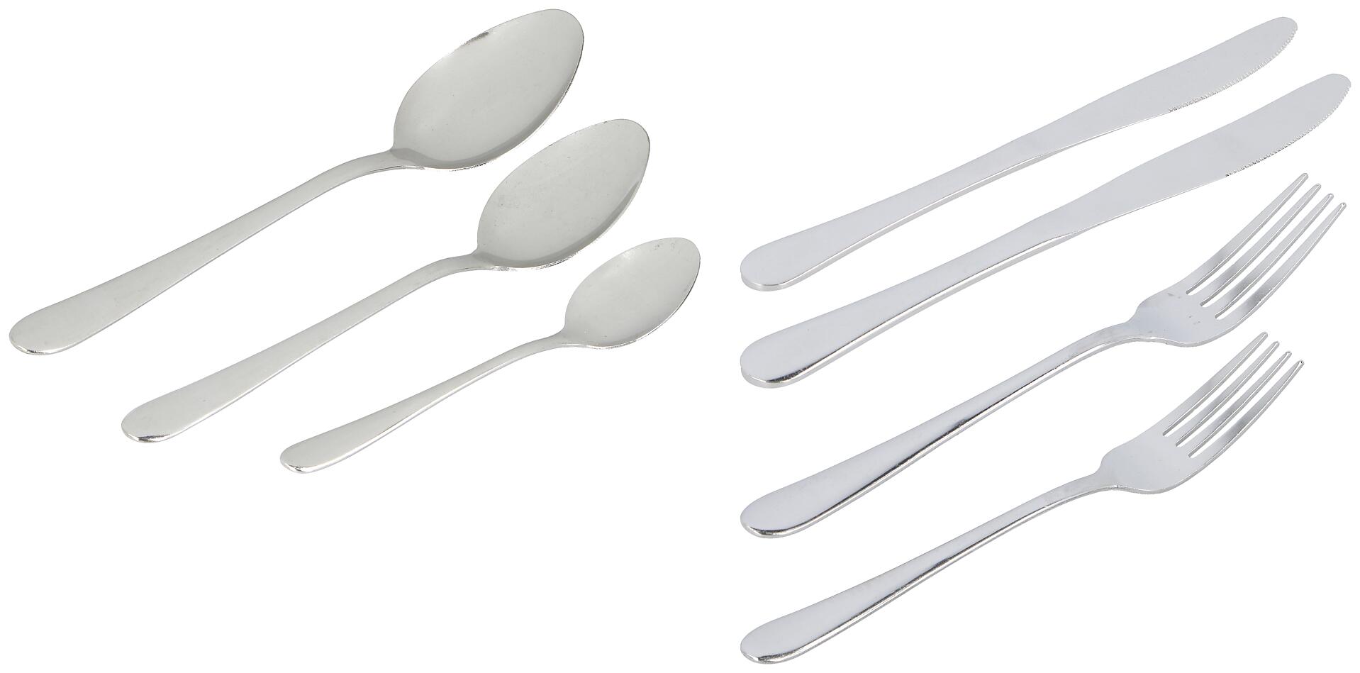 alpina Besteckset silber Edelstahl 42 tlg.