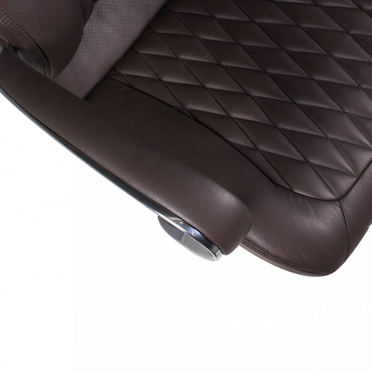 Drehstuhl braun Leder