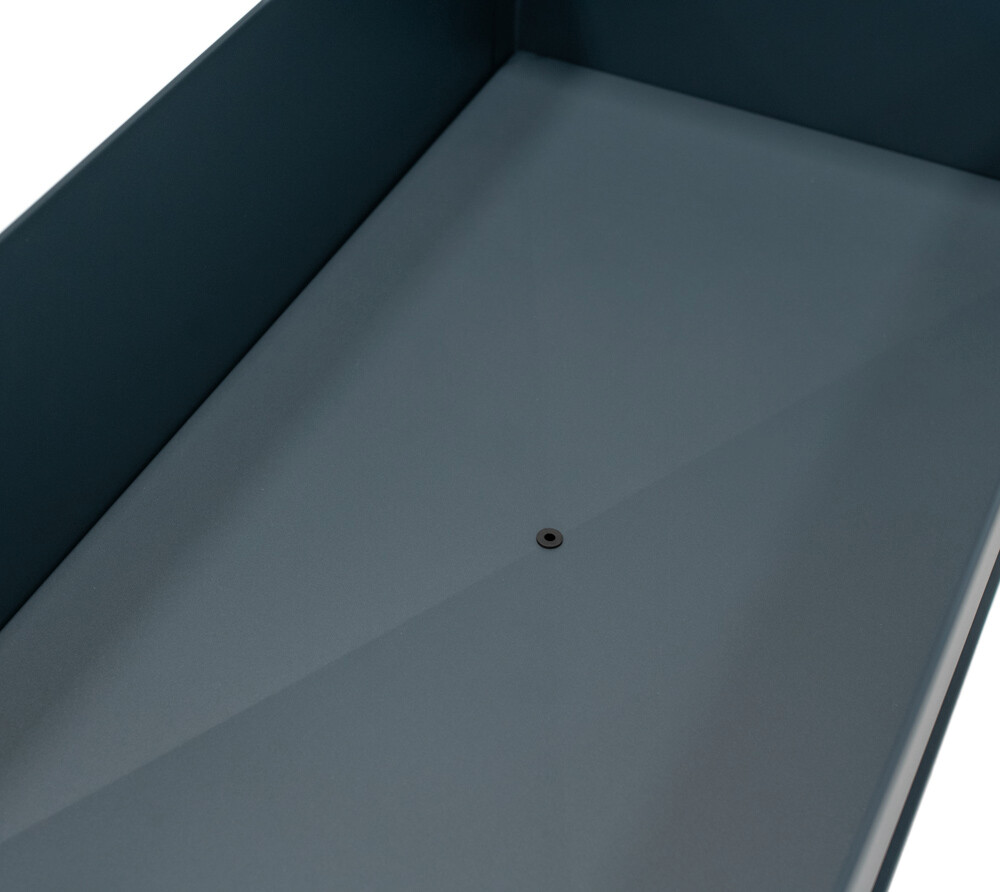 Herstera Garden Kräuterfabrik Swivel anthrazit Metall B/H/T: ca. 60x84x120 cm