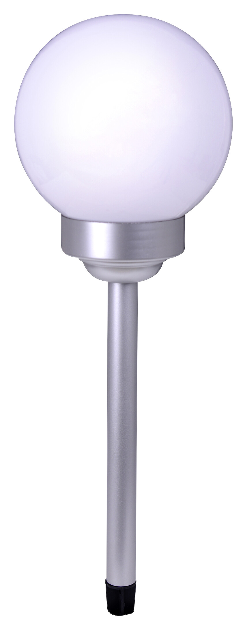 LED-Kugelerdspieß weiß Kunststoff D: ca. 15 cm