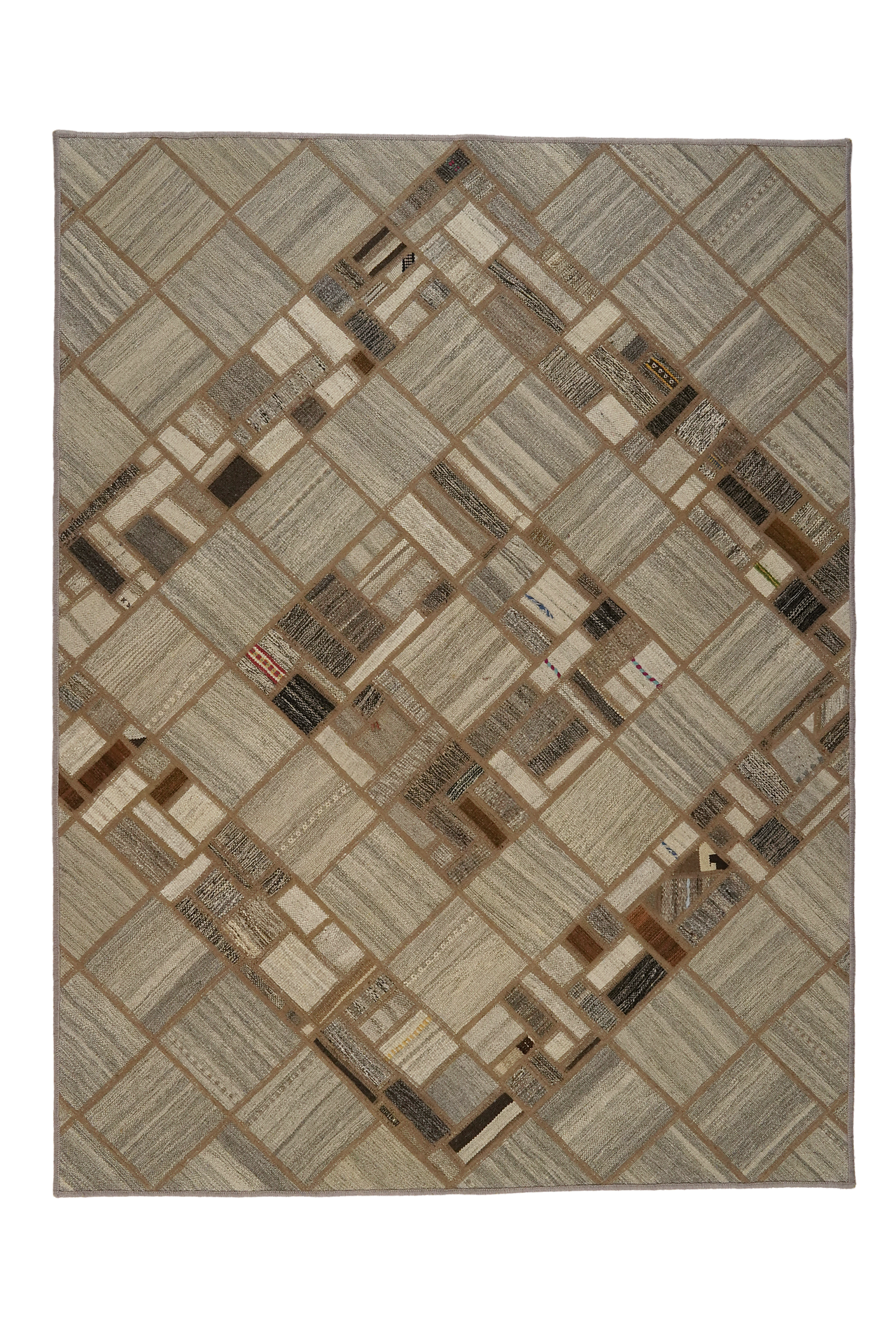 PersaTepp Teppich Kelim Tekkehdouz bunt B/H/L: ca. 150x1x200 cm