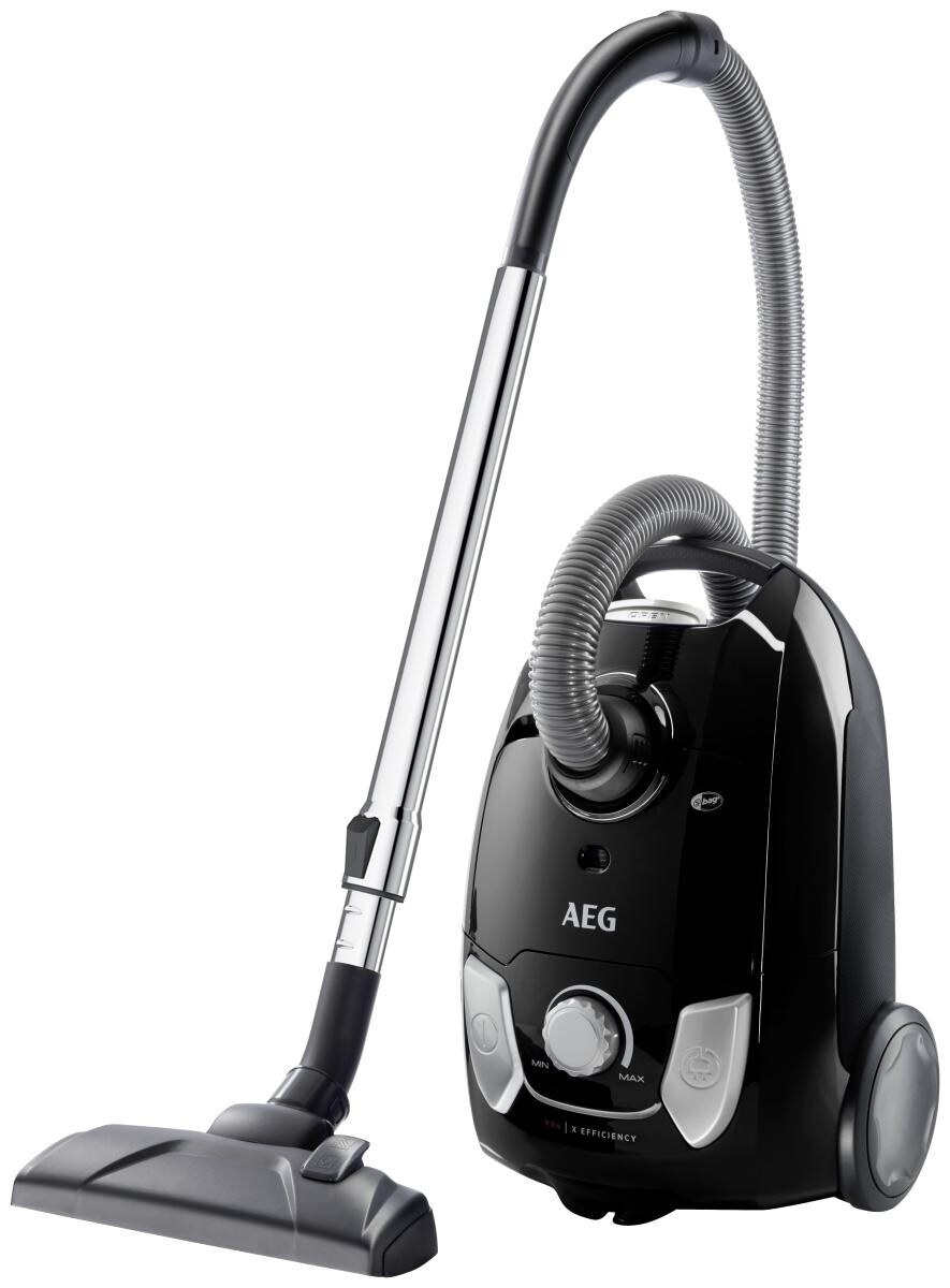 AEG Bodenstaubsauger VX4-1-EB grau schwarz Kunststoff Metall B/H/T: ca. 29x42x23 cm