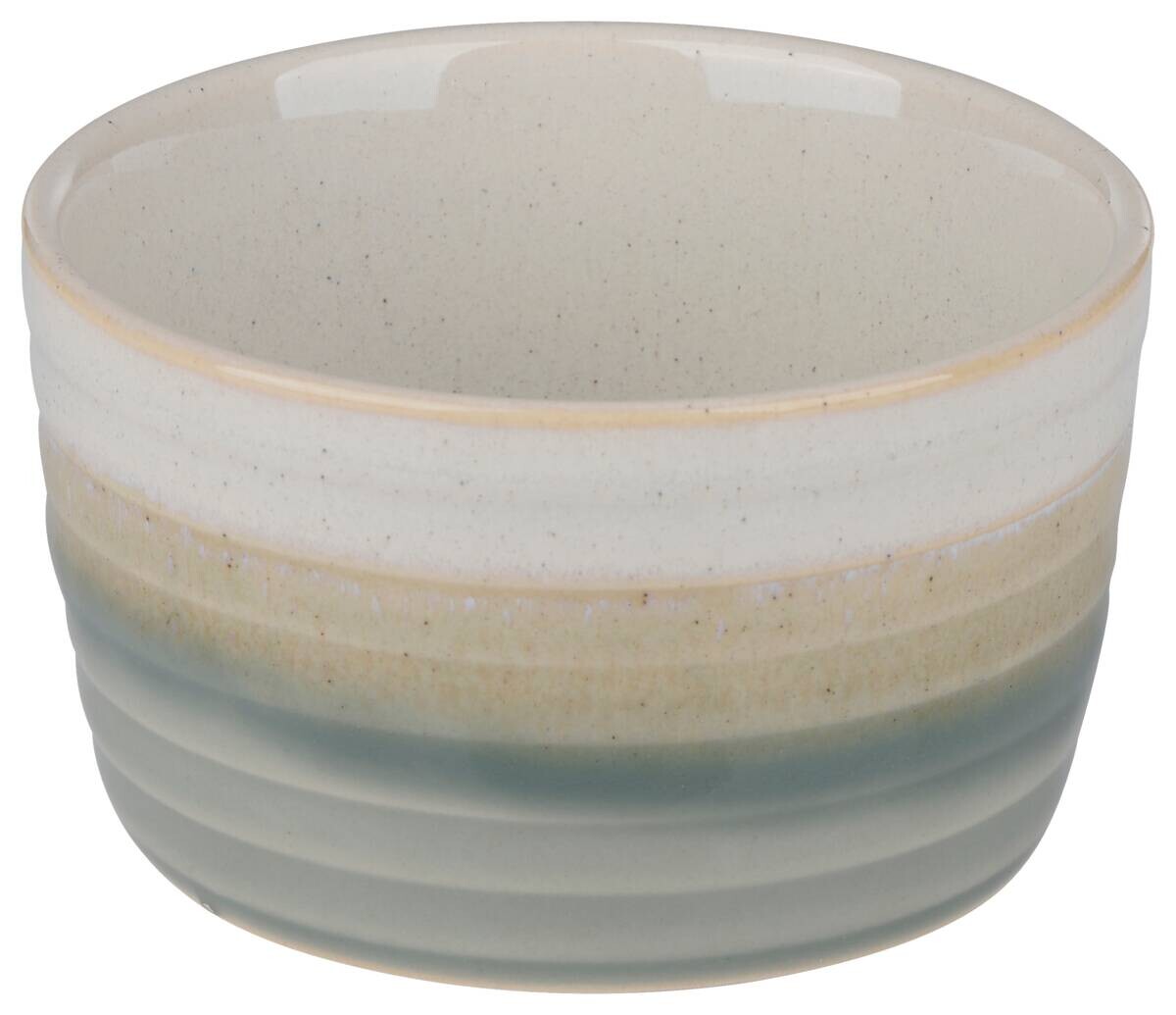 Schale mehrfarbig Steinzeug 4 tlg.