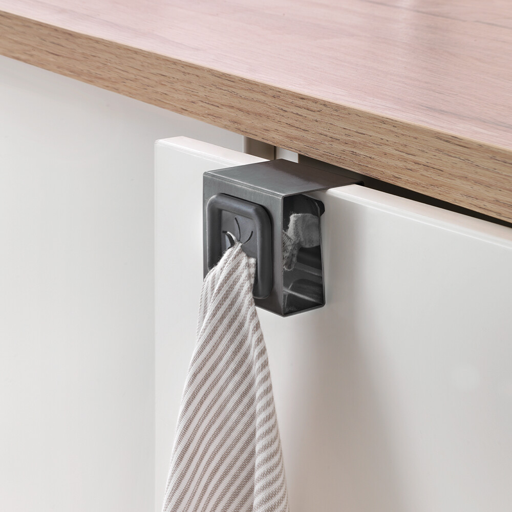 Metaltex Haushaltshelfer schwarz Kunststoff B/H/L: ca. 8,5x14,5x4,5 cm