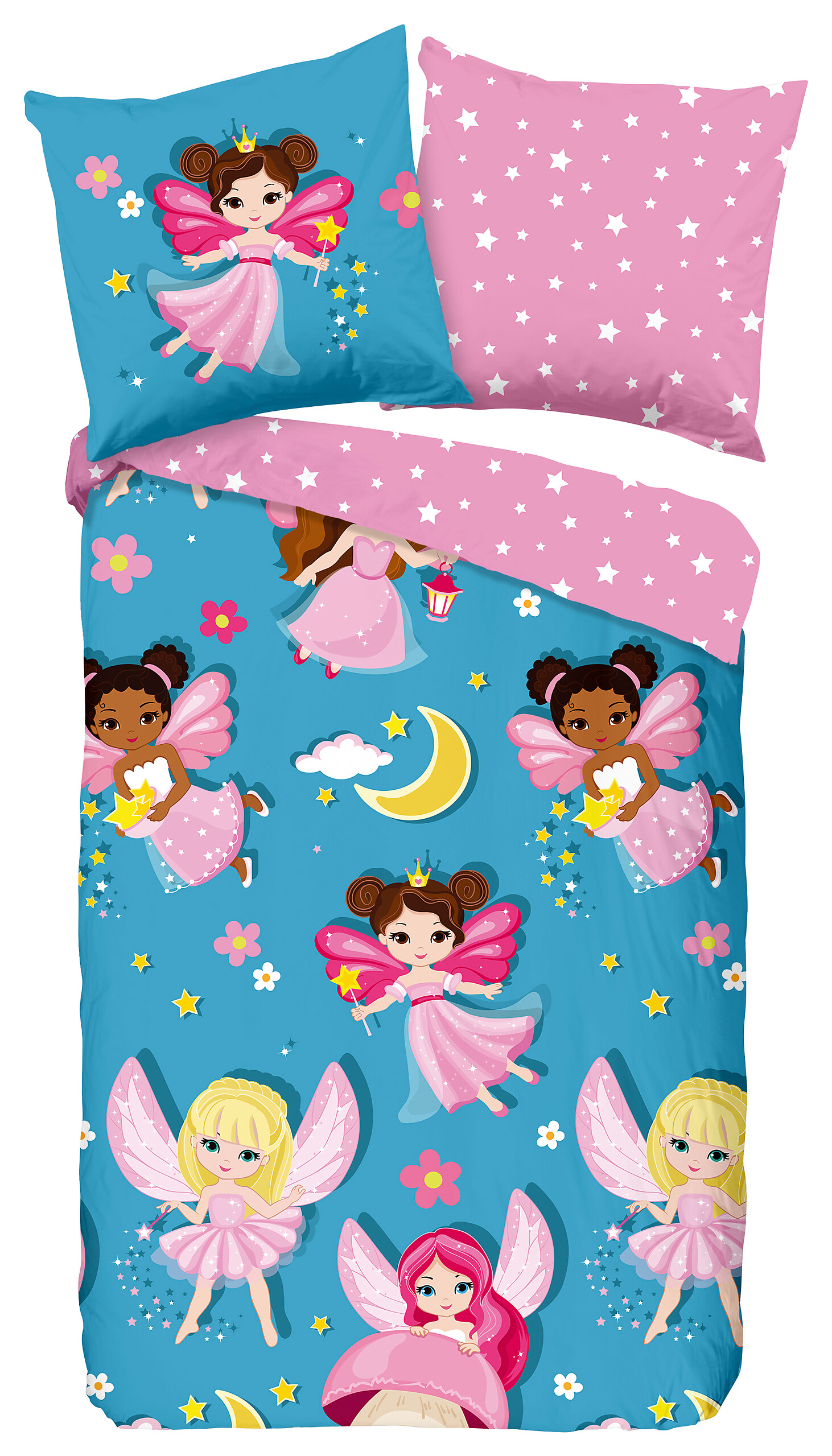 Baumwoll Bettwäsche Fee Renforce