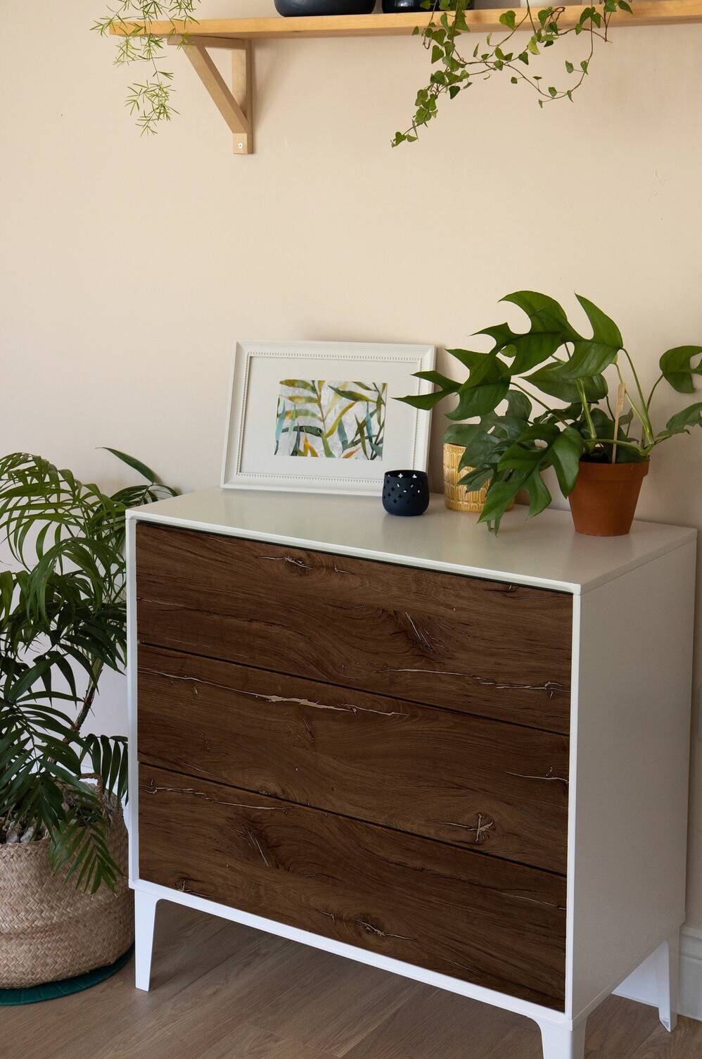 d-c-fix Klebefolie Holzoptik braun B/L: ca. 67,5x200 cm