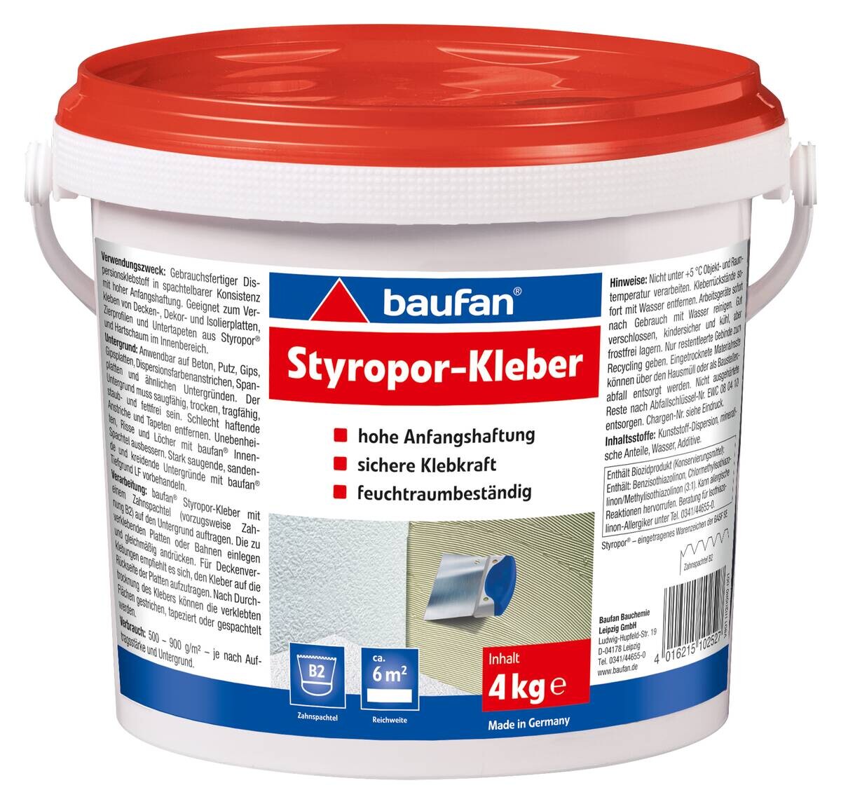 Baufan Styroporkleber ca. 4000 g