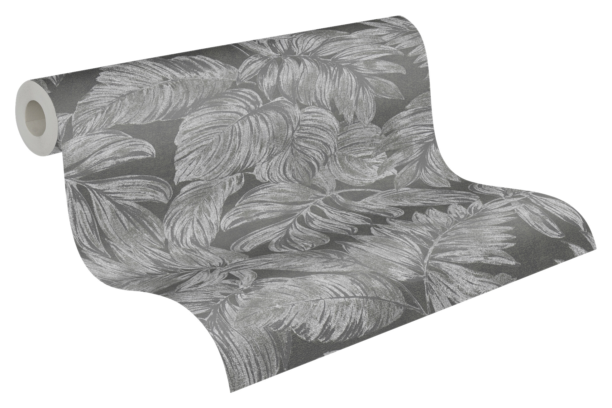 A.S.Creation Vliestapete grau silber B/H/D: ca. 53x1005x10,2 cm