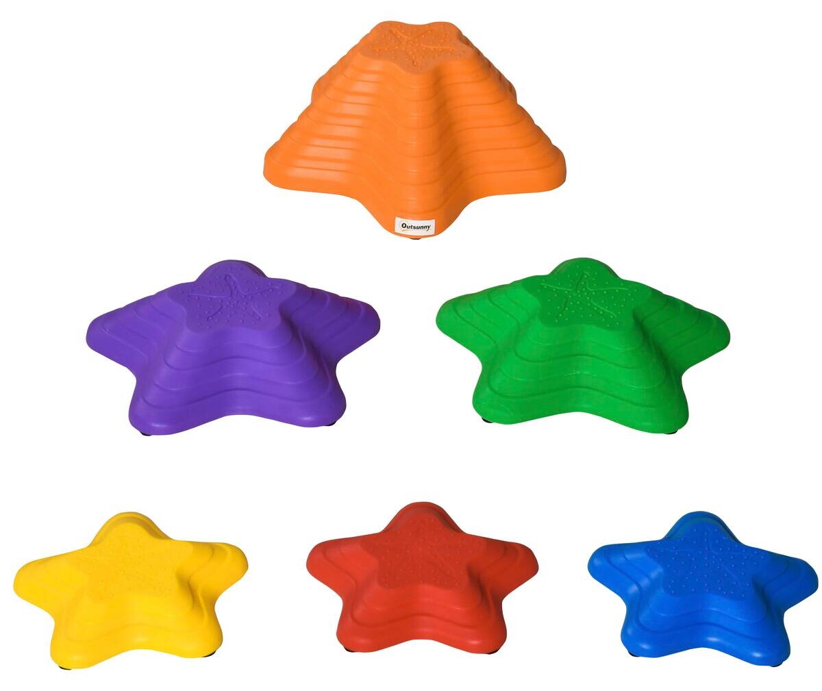 Outsunny Fluss-Steine B/H/L: ca. 36,5x16x36,5 cm