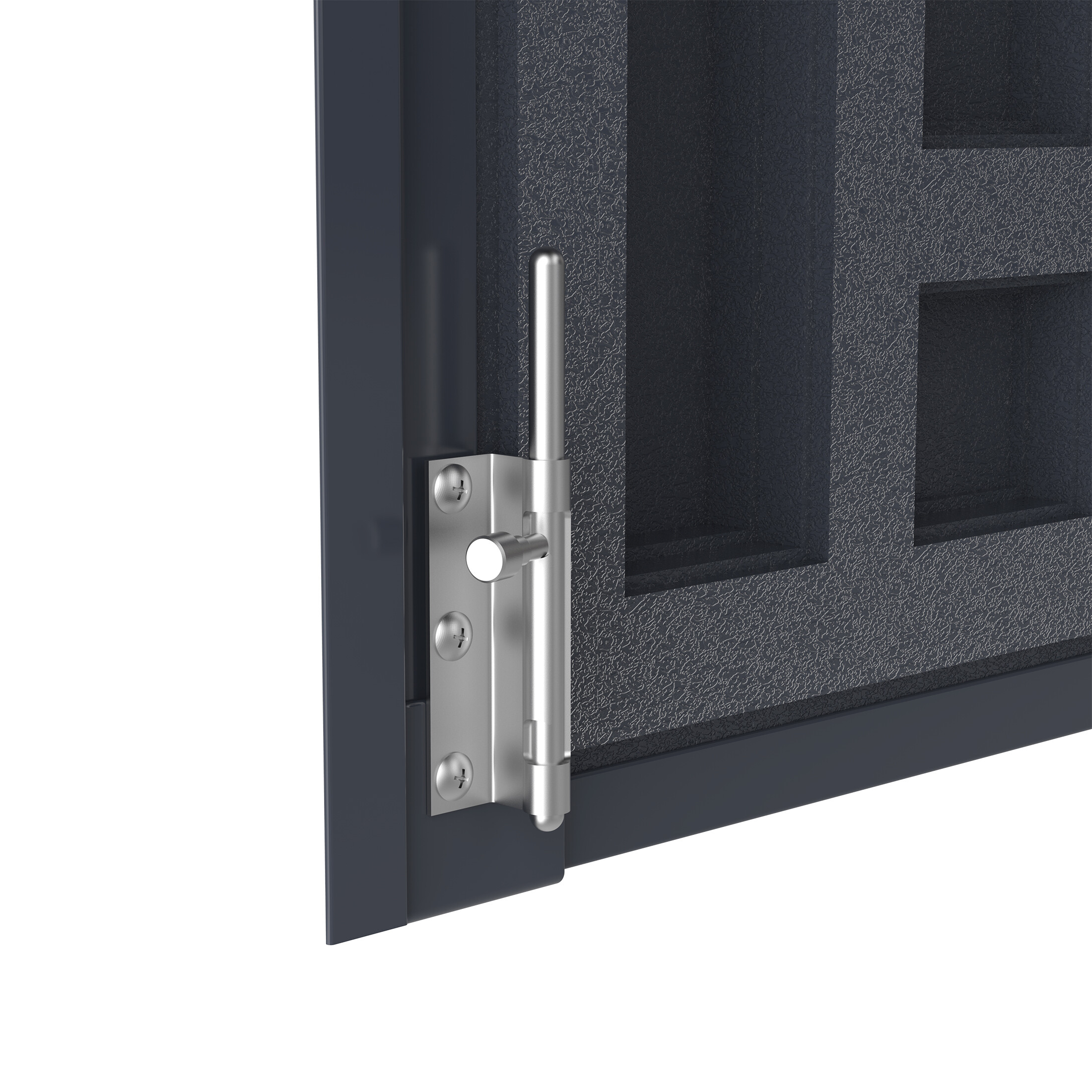 VCM Mülltonnenbox 3er StoreAway grau Kunststoff B/H/L: ca. 124x190x108 cm