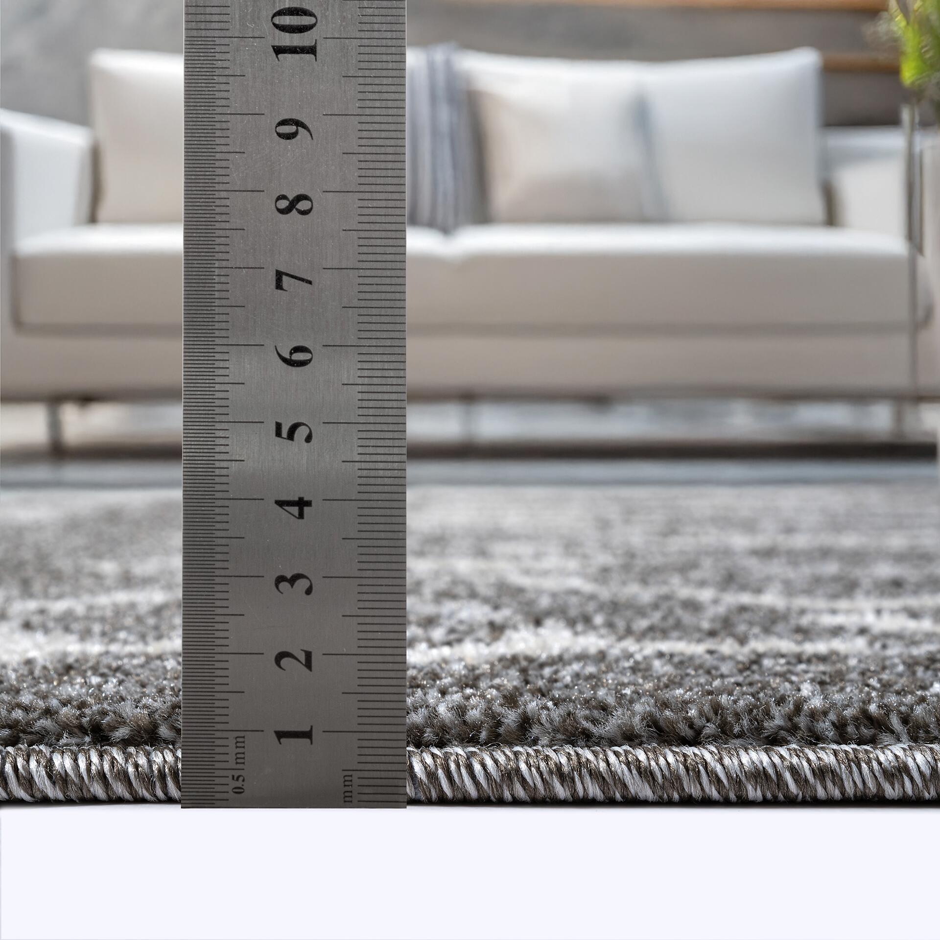 Sanat Teppich anthrazit B/L: ca. 200x80 cm