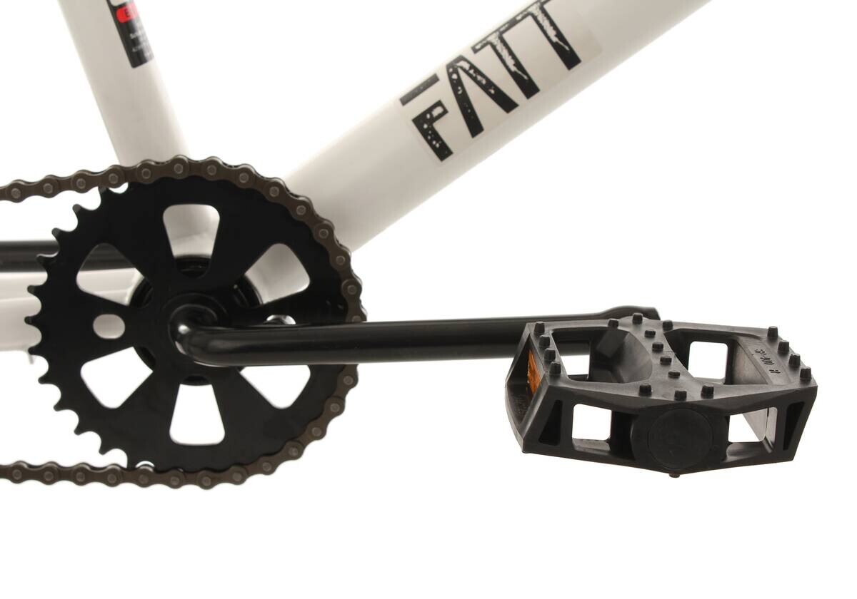 KS-Cycling BMX Fatt 602B 20 Zoll Rahmenhöhe 28 cm 1 Gänge weiß weiß ca. 20 Zoll