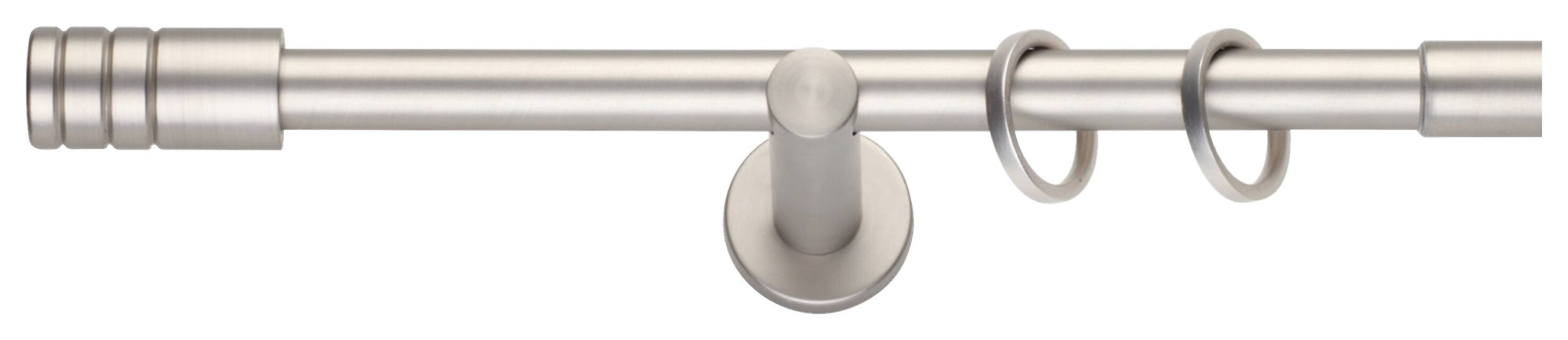 ondeco Stilgarnituren rillcube Edelstahloptik Metall ausziehbar von ca. 160 bis 280 cm 1.0 Läufe