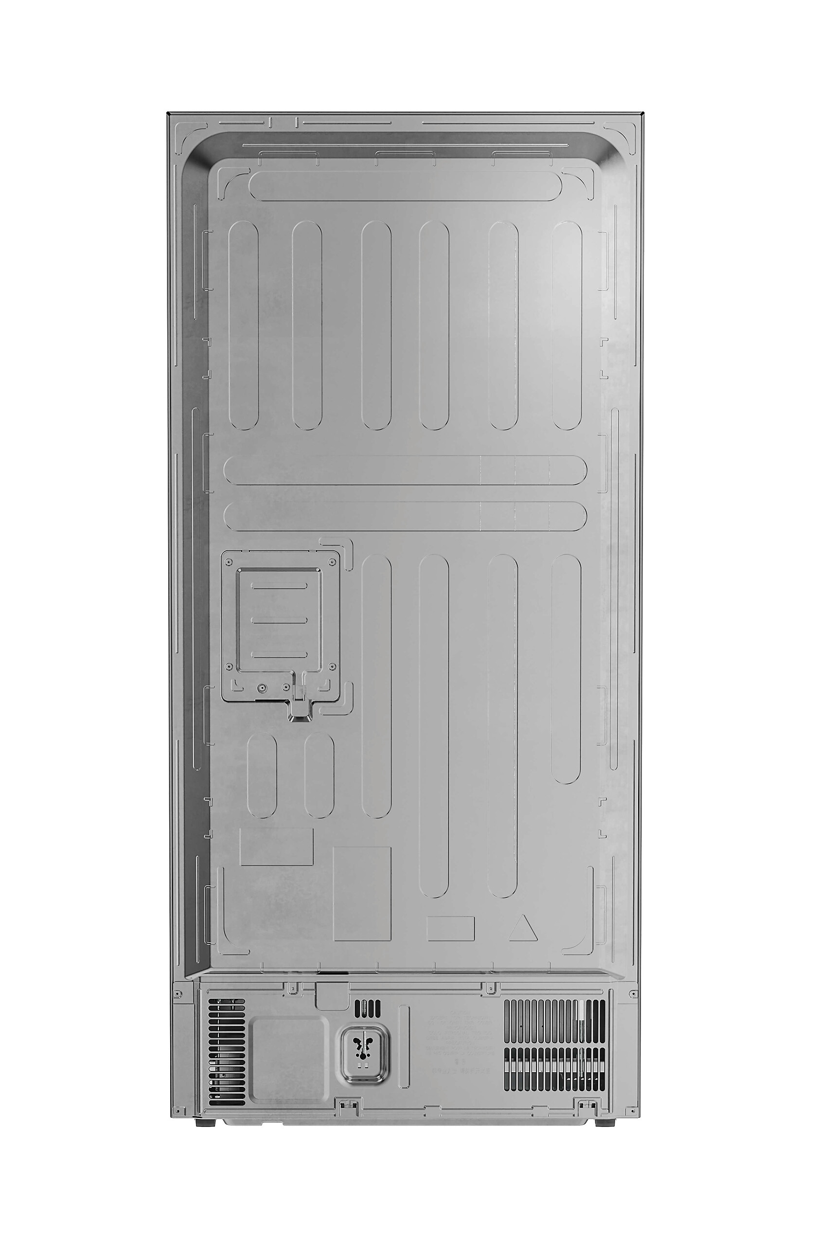 Hoover Multi-Door Kühl-/Gefrierkombination HHCR3818ENPL Edelstahloptik B/H/T: ca. 83,3x181,5x65 cm